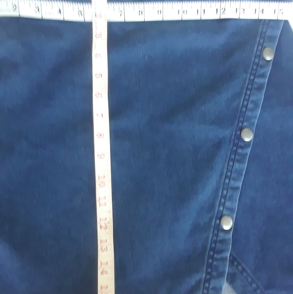 Free People Denim mini - Picture 7 of 8